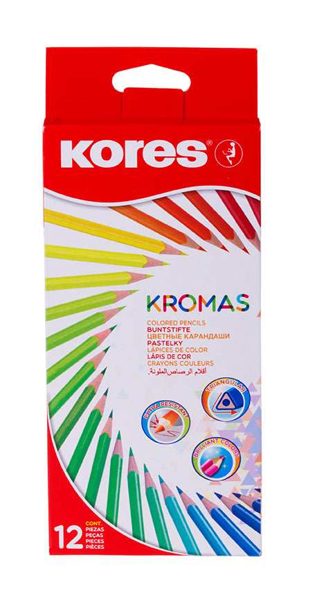 CREIOANE COLORATE 12 CULORI TRIUNGHIULARE ECO KORES CREIOANE COLORATE 12 CULORI TRIUNGHIULARE ECO KORES